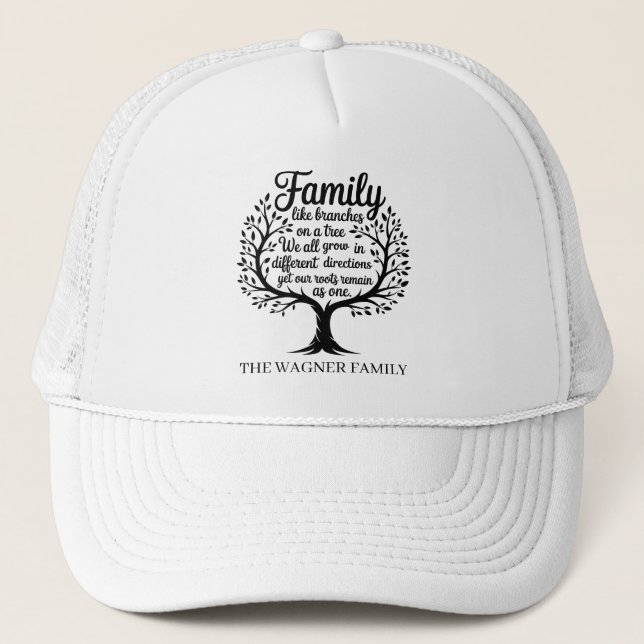 Cute Family reunion add name  Trucker Hat (Front)