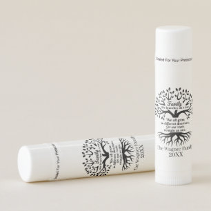 Cute Family reunion add name year Lip Balm