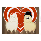 Cute Fancy Alpaca Couple (Front Horizontal)