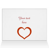 Cute Fancy Alpaca Couple Cards (Inside Horizontal (Top))
