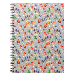 Cute fantastic mushrooms bath towel set yoga mat d notebook