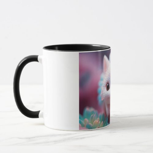 Cute Fantasy Creature Mug - Kawaii Magical Pet Mug