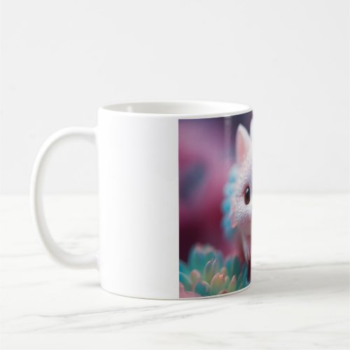 Cute Fantasy Creature Mug - Kawaii Magical Pet Mug