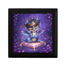 Cute Fantasy Dragon Jewelry Box