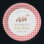 Cute Farm Animal Barnyard Baby Shower Paper Plates<br><div class="desc">Cute Farm Animal Barnyard Baby Shower</div>