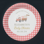 Cute Farm Animal Barnyard Baby Shower Paper Plates<br><div class="desc">Cute Farm Animal Barnyard Baby Shower</div>