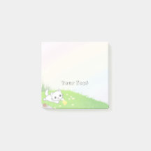 Cute Farm Animal Cat Kids Rainbow 