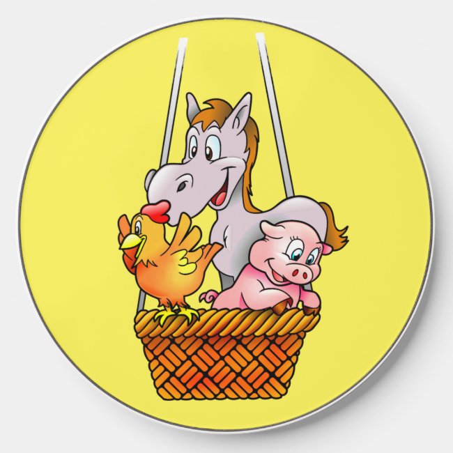 Cute Farm Animals Wireless Charger