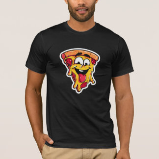 Cute Fast Food Graphic Black Tee