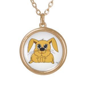 Cute Fat Bunny Necklace