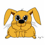 Cute Fat Bunny Pin Statuette<br><div class="desc">Give in to the fluffy, huggable, lovable cuteness that is - Cute Fat Bunny! You know you can't resist! This original design features the adorable squishy-looking Cute Fat Bunny! Design was hand-sketched in pencil and pen then digitally colored. Copyright 2012 by Sunny</div>
