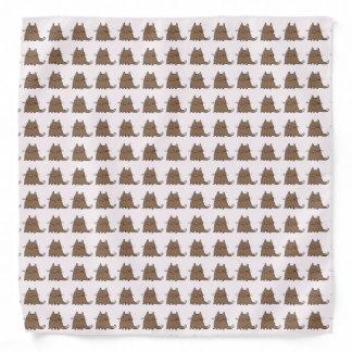 Cute Fat Kitty Cat Bandana