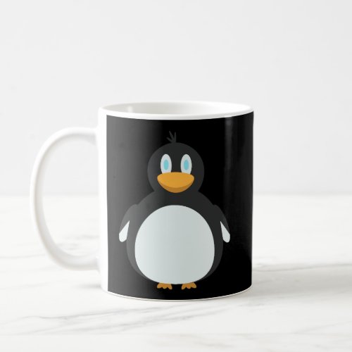 Cute Fat Penguin Coffee Mug