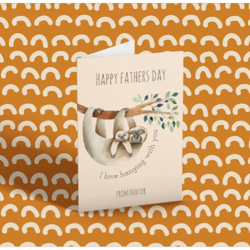 Cute Fathers Day  Card