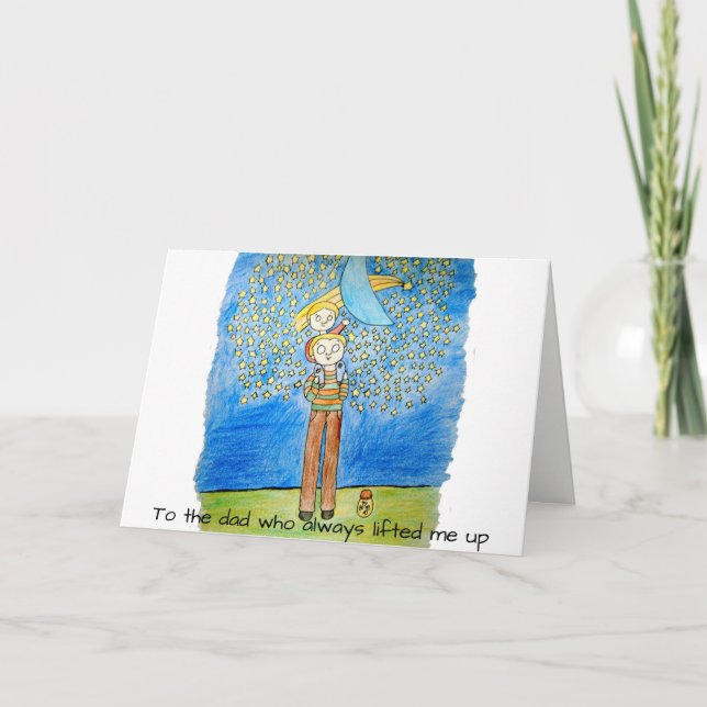 Cute Father's Day Card (Front)