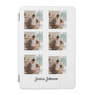 Cute father's day photo collage iPad mini cover