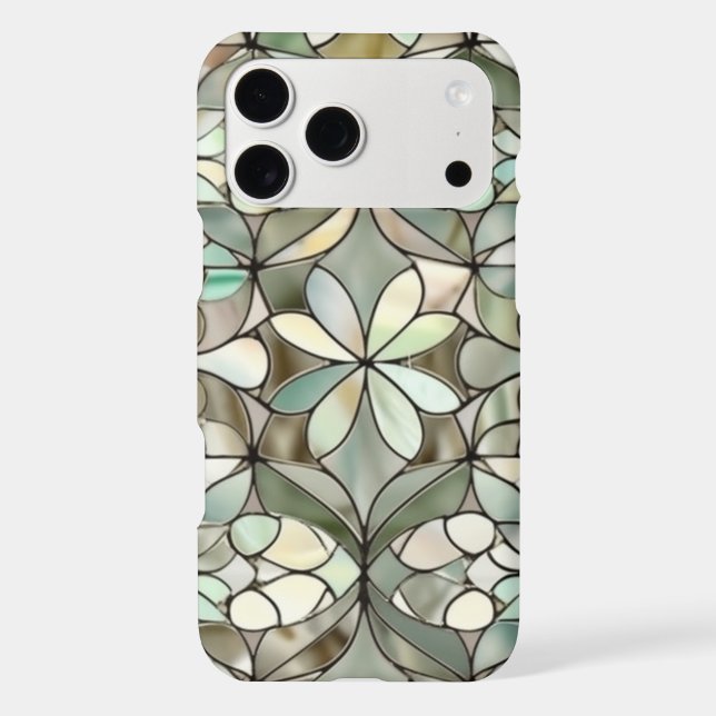 Cute faux Mother pearl pattern  Case-Mate iPhone Case (Back)