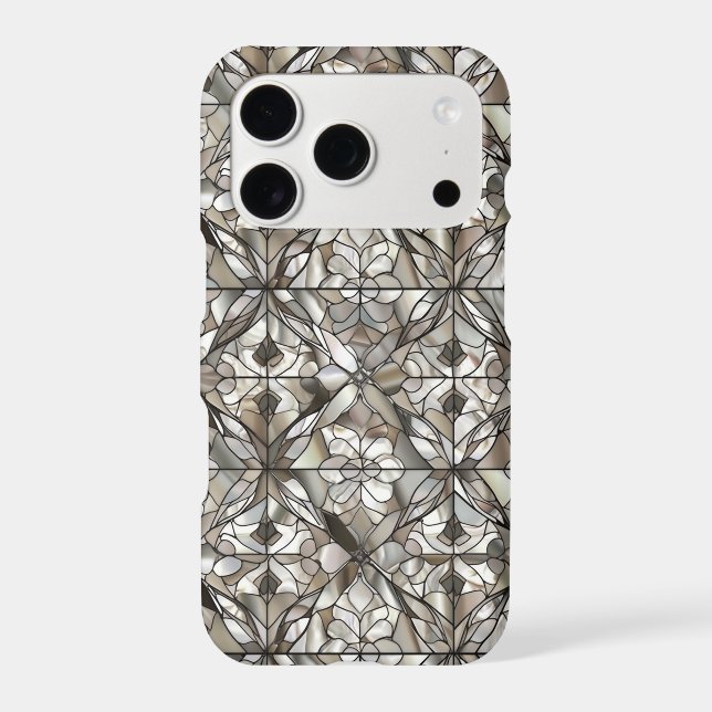 Cute faux Mother pearl pattern  Case-Mate iPhone Case (Back)