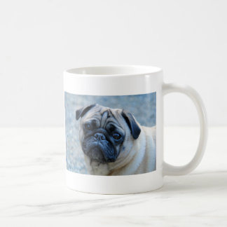 Cute Fawn Pug Coffee Mug