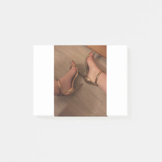Cute feet picture printed on product post-it notes