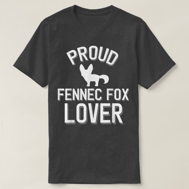 Cute Fennec Fo Lover Proud Fennec Fo Lover  T-Shirt (Design Front)