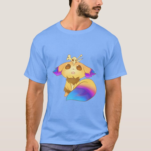 Cute Feral Little Fox T-Shirt (Front)