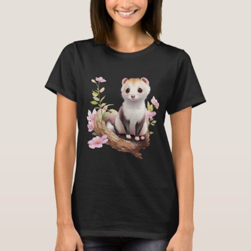 Cute Ferret T_Shirt