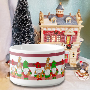  Cute Festive Christmas Gnomes   Bowl