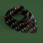 Cute Festive Christmas Lights Scarf<br><div class="desc">Cute Festive Christmas Lights Chiffon Scarf in elegant shades of red,  gold,  blue,  and green. Easy to customize the background colors. Created by Zazzle pro designer BK Thompson exclusively for Kate’s Creations; please contact us if you need assistance,  have questions,  or would like to inquire about matching products.</div>
