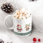 Cute Festive Kids 1st Christmas Coffee Mug<br><div class="desc">Personalized festive 1st Christmas Mug!</div>