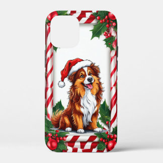 ❄️🐶 Cute Festive Puppy Christmas Magic Cozy 🎄✨🎁 iPhone 12 Mini Case