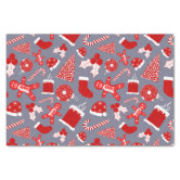 Gingerbread Man Christmas Santa Claus Tissue Paper