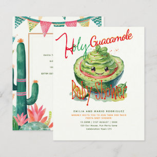Cute Fiesta Holy Guacamole Baby Shower BUDGET 