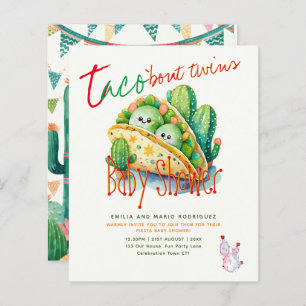 Cute Fiesta Taco TWINS Baby Shower BEST BUDGET