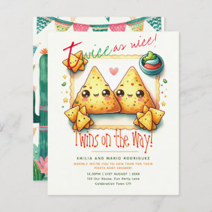 Cute Fiesta TWINS Baby Shower NACHOS