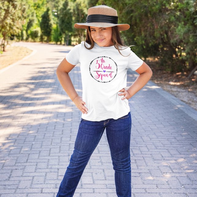 Cute Fifth Grade Squad T-Shirt (Creator Uploaded)