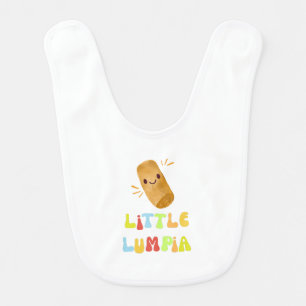 Cute Filipino Food Little Lumpia Baby Bib