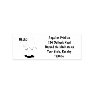 Cute fire breathing green funny dragon cartoon rubber stamp