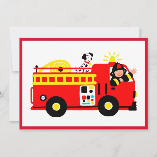 Cute Fire Truck (Front)