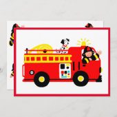 Cute Fire Truck (Front/Back)