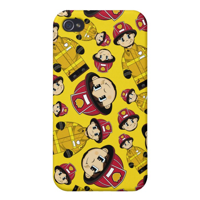 Cute Firefighter iphone Case iPhone 4 Covers