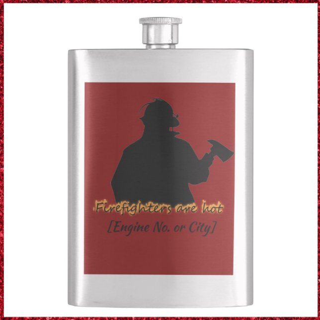 Cute Firefighters Are Hot Flask (Creator Uploaded)