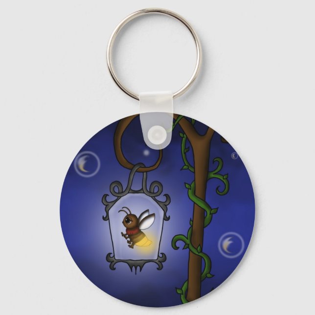 cute Firefly Keychain (Front)