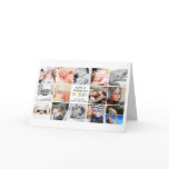 Cute First Father's Day Daddy | Photo Collage Card Cute First Father's Day Daddy | Photo Collage Card
