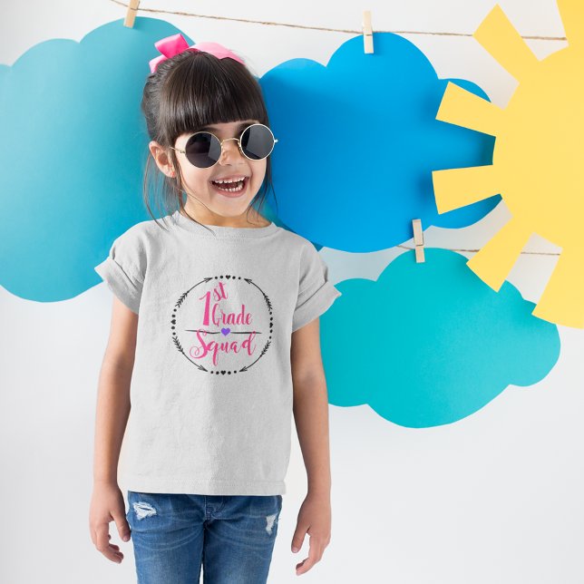Cute First Grade Squad T-Shirt (Creator Uploaded)