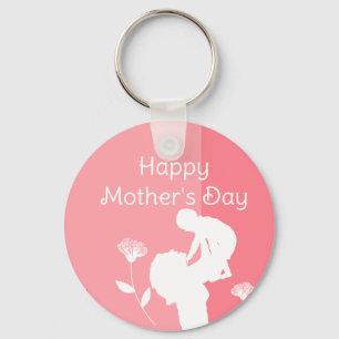 Cute First Mother's Day Keychain