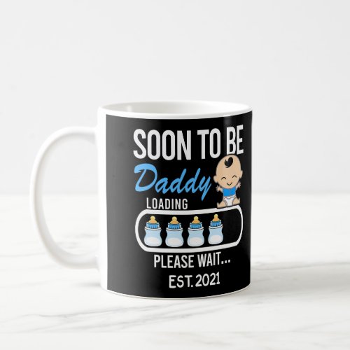 Cute First Time Dad Tee Gamer Husband Wife 2021 Gi Coffee Mug