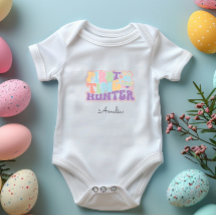 Cute First Time Hunter Easter Egg Hunt