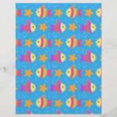 Cute Fish And Starfish Pattern (Front)