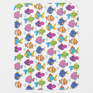 Cute Fish Baby Blanket